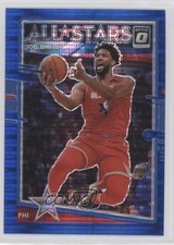 2020-21 Panini Donruss Optic All-Stars Blue Pulsar Prizm Joel Embiid #17 dq2