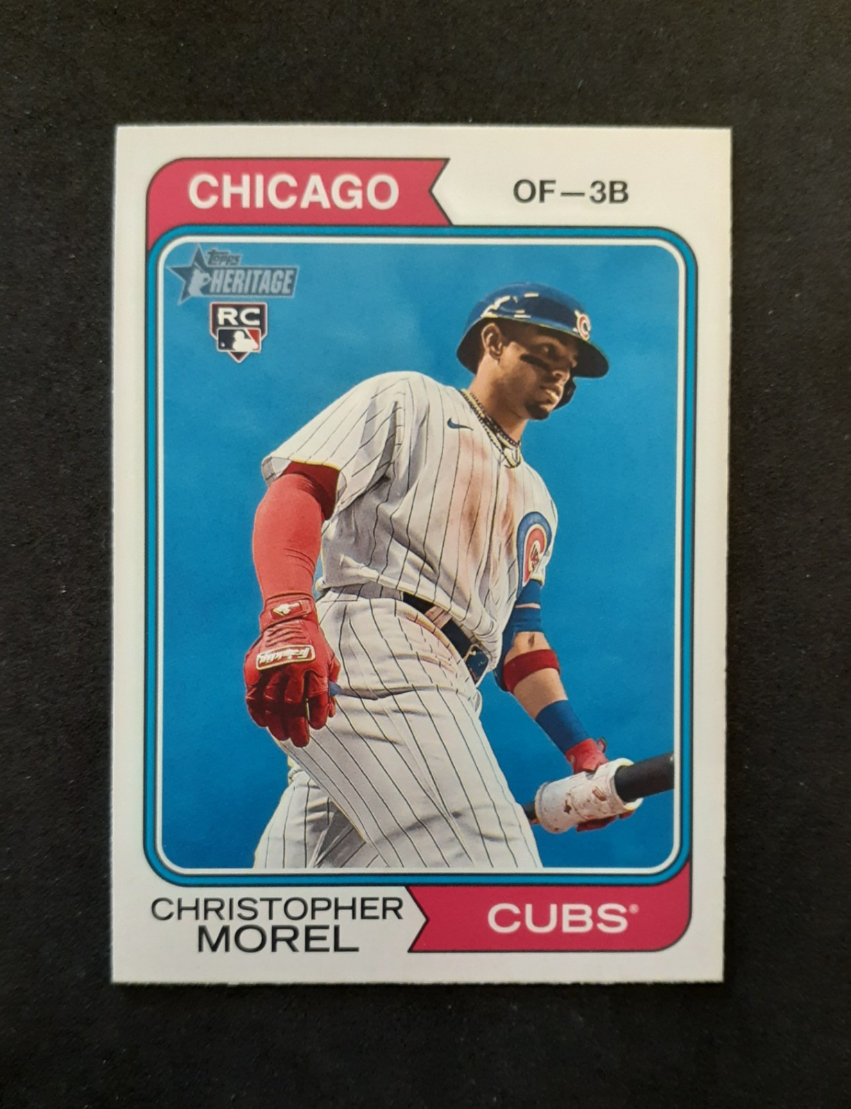 2023 Topps Heritage Christopher Morel (RC) Image Variation SP #110, Mint