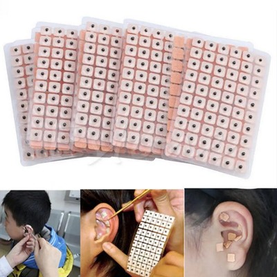 10Sheet Ear Sticker Cosmetic Ear Sticker Massage Therapy Needle Patch Auricular