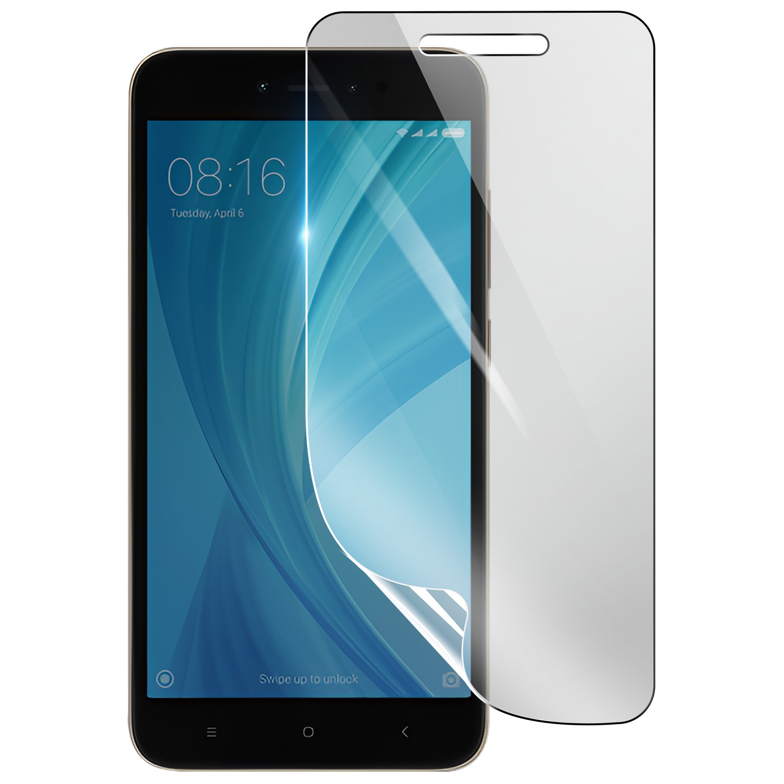 Protection hydrogel Redmi Note 5A anti-rayures pour réparer les micro-fissures