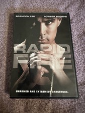 Rapid Fire DVD 1992 Roy Abramson Walter Addison Brandon Lee Like New Oop Rare