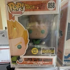 Funko Pop! Vinyl Dragon Ball Z Super Saiyan Gohan #858 GITD EE Exclusive LE
