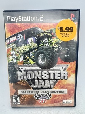Monster Jam Maximum Destruction (Sony PlayStation 2, PS2) Tested