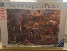Ravensburger - 3000 Piece AFRICAN ANIMAL WORLD 170371 48" x 32" Jigsaw Puzzle