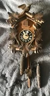German Cuckoo Wall Clock Wooden *Please read Description*