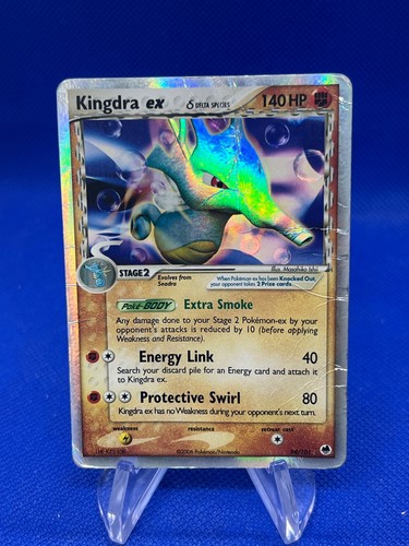 2006 Pokemon EX Dragon Frontiers Kingdra ex (Delta Species) 94/101 Ultra Rare 
