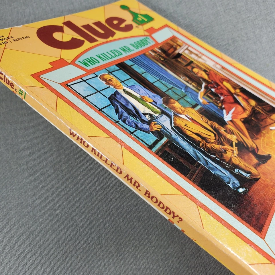 Clue Who Killed Mr. Boddy? Eric Weiner 1992 First Scholastic Mystery - Image 3 of 4