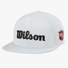 NUEVA Gorra Wilson Golf Tour Ala Plana Ajustable - ¡Elige Color!