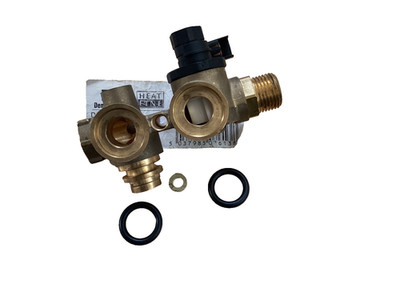 Heatline D003201529 3003201529 Durchflusssensorgehäuse Capriz Solaris Vizo