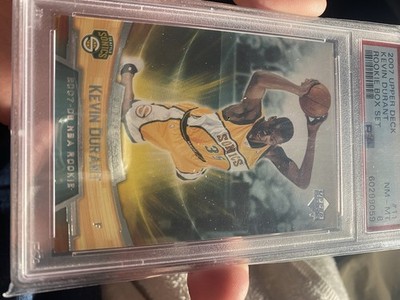 Upper Deck Kevin Durant Rookie 2007 Box Set #11 Seattle Sonics PSA 8