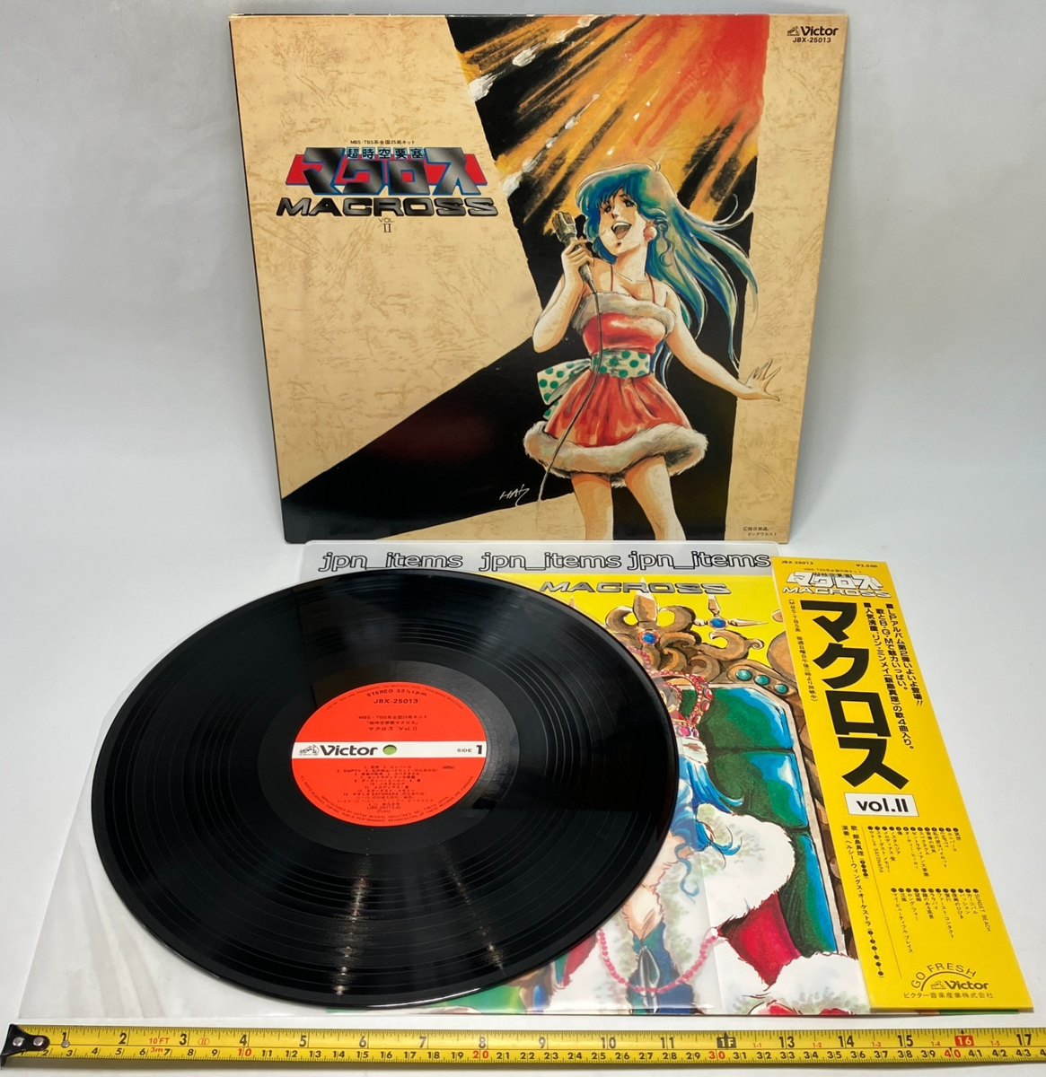 Macross TV Anime Soundtrack Vol.2 LP Vinyl Record 1983 OBI