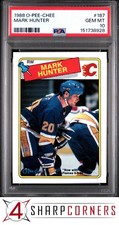 1988 O-PEE-CHEE #187 MARK HUNTER PSA 10