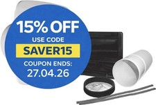 Xpelair Simply Silent DX100S Extractor Fan with Kit 2 Speed Square Inc Wall Kit