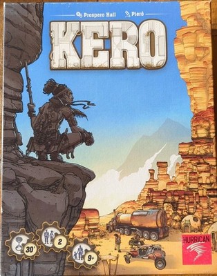 KERO Board Game by Hurrican Games 2018 Age 9+ Strategy Game New - 100% Complete!