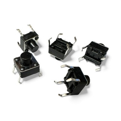   Micro Taster Microtaster Mikroschalter Mikro Mini Schalter THT 6X6X5mm 6X6X6mm