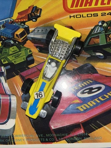 Vintage 1970 Matchbox Lesney Superfast No.34 Formula 1 Racing Car England