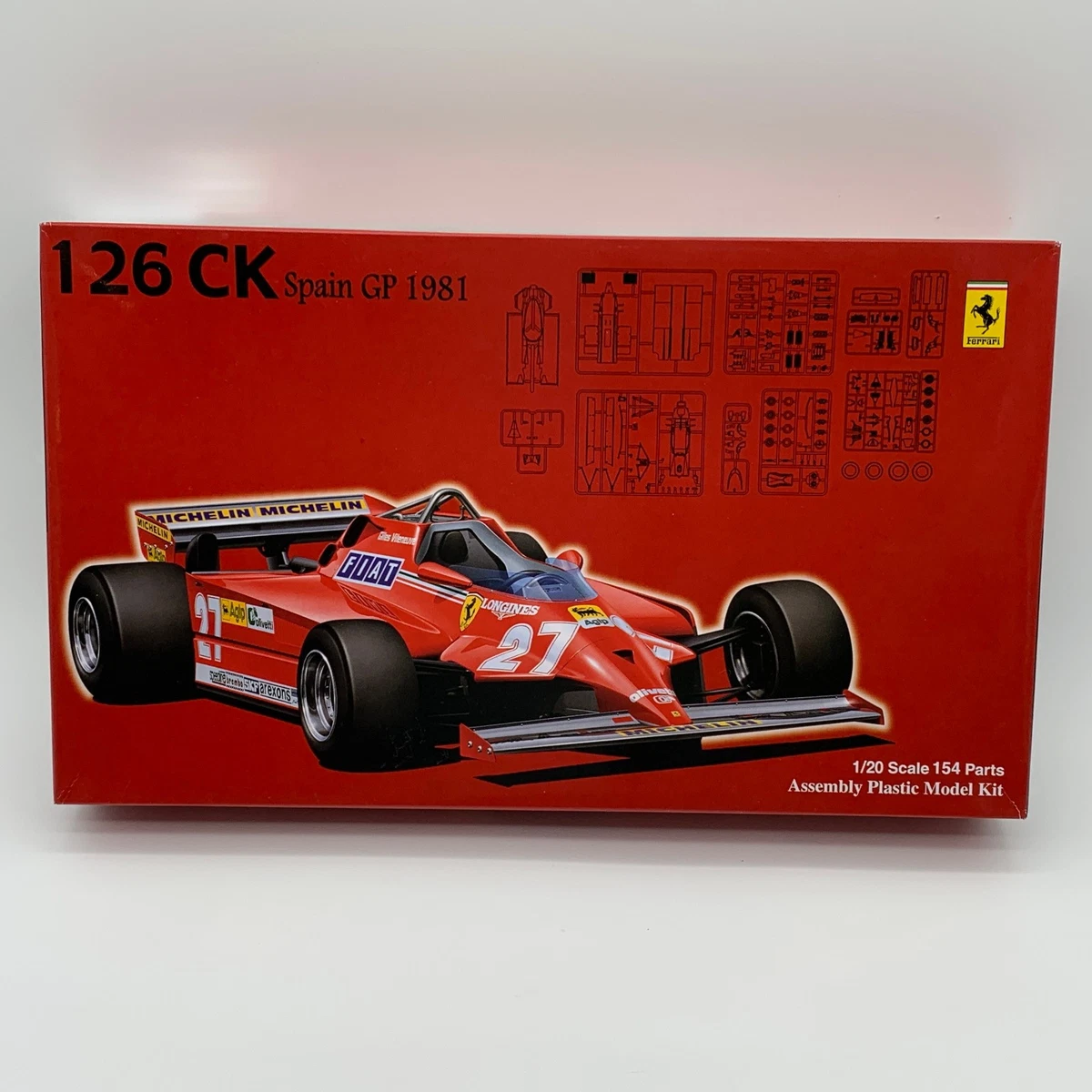 FUJIMI 1:20 LAMBORGHINI Countach LP500S für BASTLER nicht kompl