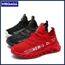 Children's Running Sneakers Boys Girls Casual Walking Shoes Breathable Soft Mesh