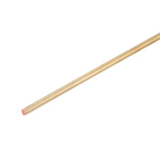 3/8 In. X 3 Ft. Brass Solid round Rod Metal Stock