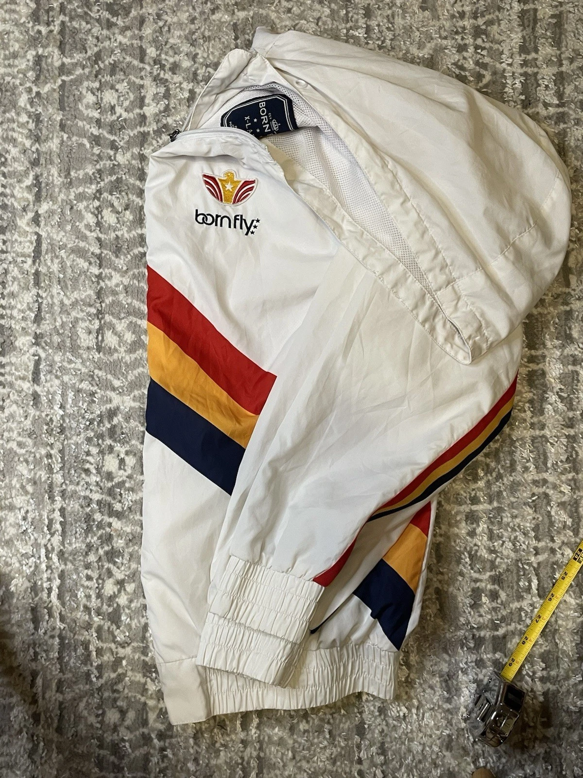 Bornfly Vintage Wind Breaker XL Men’s Retro Jacket