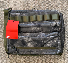  125 Nike Profile Camouflage Backpack Bag Hunting Green Canvas 15"x11"x3" BA6379