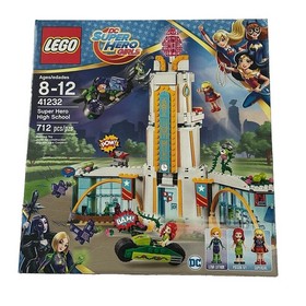 LEGO DC Super Hero Girls 41232 Super Hero High School NEW SEALED Retired 8-12 yr