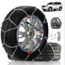 Snow Chains for Pickup Trucks & Suvs Off-Road, Heavy Duty Set Of 2 ( Hp2310)