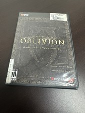 The Elder Scrolls IV: Oblivion Game of the Year Edition for PC With Map  Manual