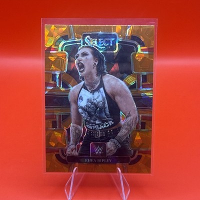 Rhea Ripley 2024 Panini Select WWE Orange Ice #32
