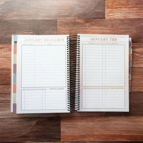 Thick Paper Book List Record Book Reading Challenge Notepad Reading Lovers - Picture 9 of 10