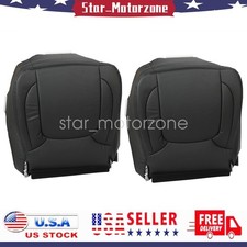 Driver Passenger Bottom Leather Seat Cover Black For 2003-2005 Dodge Ram 1500 Driver Passenger Bottom Leather Seat Cover Black For 2003-2005 Dodge Ram 1500