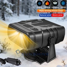 2Mode Air Conditioning For Car 12V DC Plug In Vehicle Heating Cooling Heater Fan