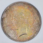 1922 $1 Peace Dollar NGC MS64 - Lovely Rainbow Toning