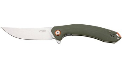 CJRB Gobi J1906-GNC, Stonewashed AR-RPM9, OD Green G10, pocket knife