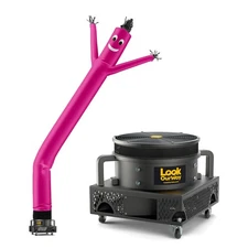 Air Dancers Wacky Waving Inflatable Tube Man Set - 20 Feet Tall Inflatable Da...