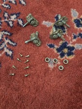 Kluson Pancake tuners lot of 4 w original ferrules and mounting screws need new