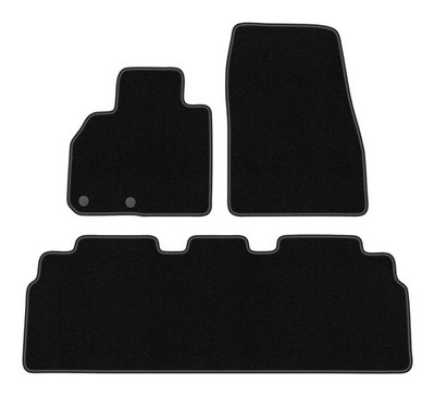 Fußmatten Automatten Velours für Renault Espace 2015- Set 3-tlg Passgenau