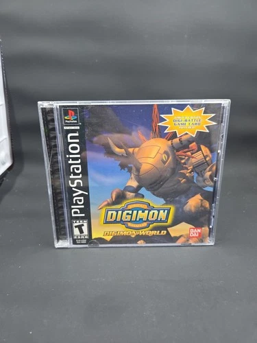 Digimon World (PlayStation 1 PS1) Complete CIB Clean Tested Working w/ Reg