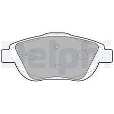 Satz Bremsbeläge Bremsklötze vorne für Citroen C4 3 BA 0B X BD DS3 SA | 23817