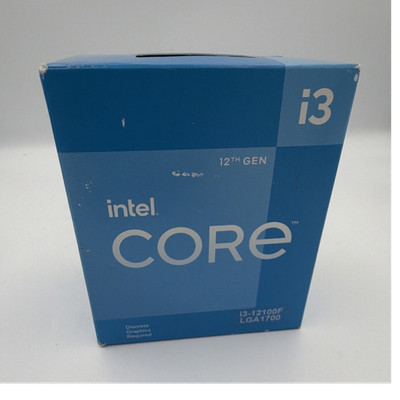 Intel Core i3-12100F 12th Gen 4-Core 3.3GHz LGA1700 CPU BX8071512100F