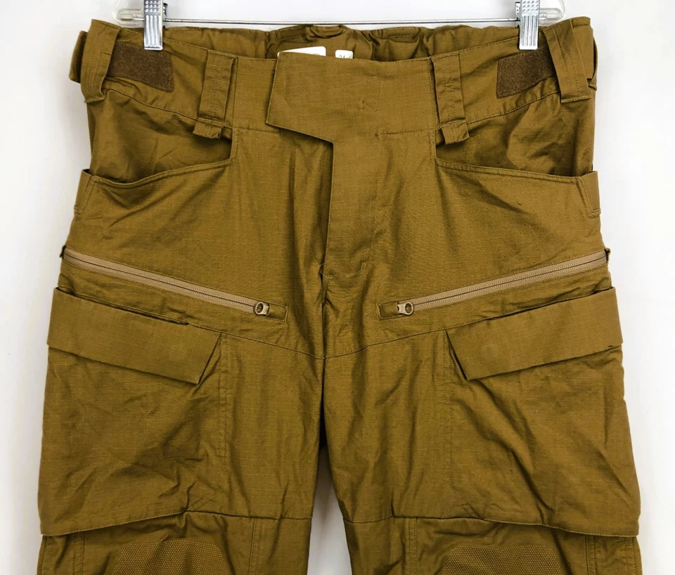 Calça de combate OTTE Gear Down Range 34x30 Ripstop coiote marrom carga tática - Imagem 2 de 4