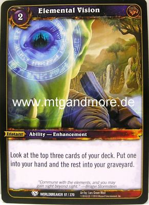 WoW - 4x Elemental Vision - Worldbreaker