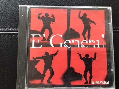 EL  GENERAL   -   Es Mundial  ,   CD  1994  ,  Hip Hop ,  Reggae , Latin , Pop