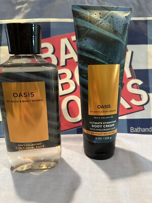 Bath and Body Works Men s Oasis Body Wash & Cream