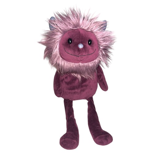 Jellycat Gibbles Monster Dark Purple Retired Plush Doll 17” Inches