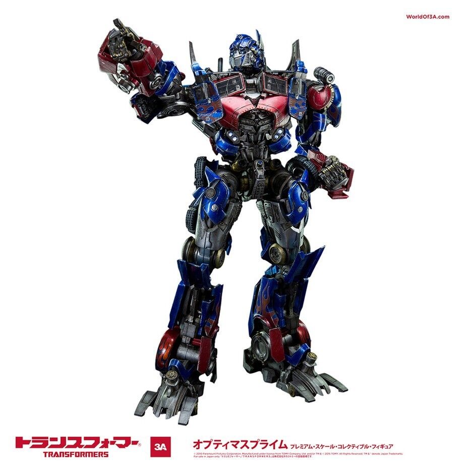 Threea Transformers Dark of the Moon Optimus Prime Figure 3A NIB ThreeZero 📦