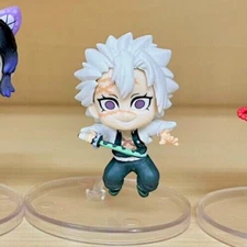 Demon Slayer Sanemi Shinazugawa Mini Figure PyonColle v2 Capsule Toy 1.7" Gacha