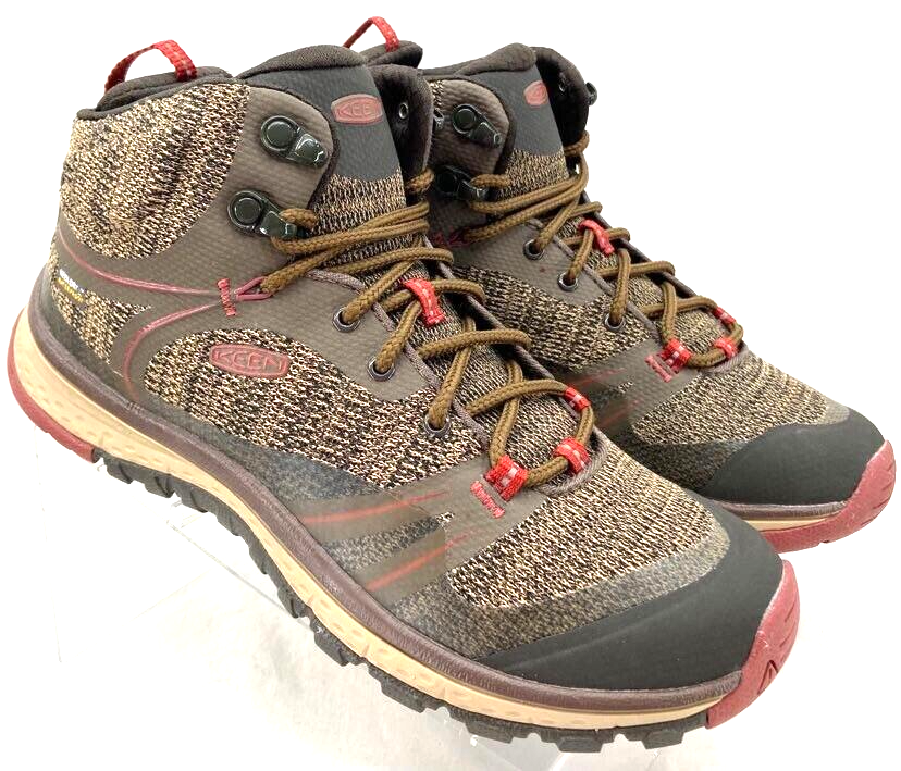 Keen 1017687 Terradora II stivali marroni impermeabili metà escursionismo scarpe donna 8 5 W