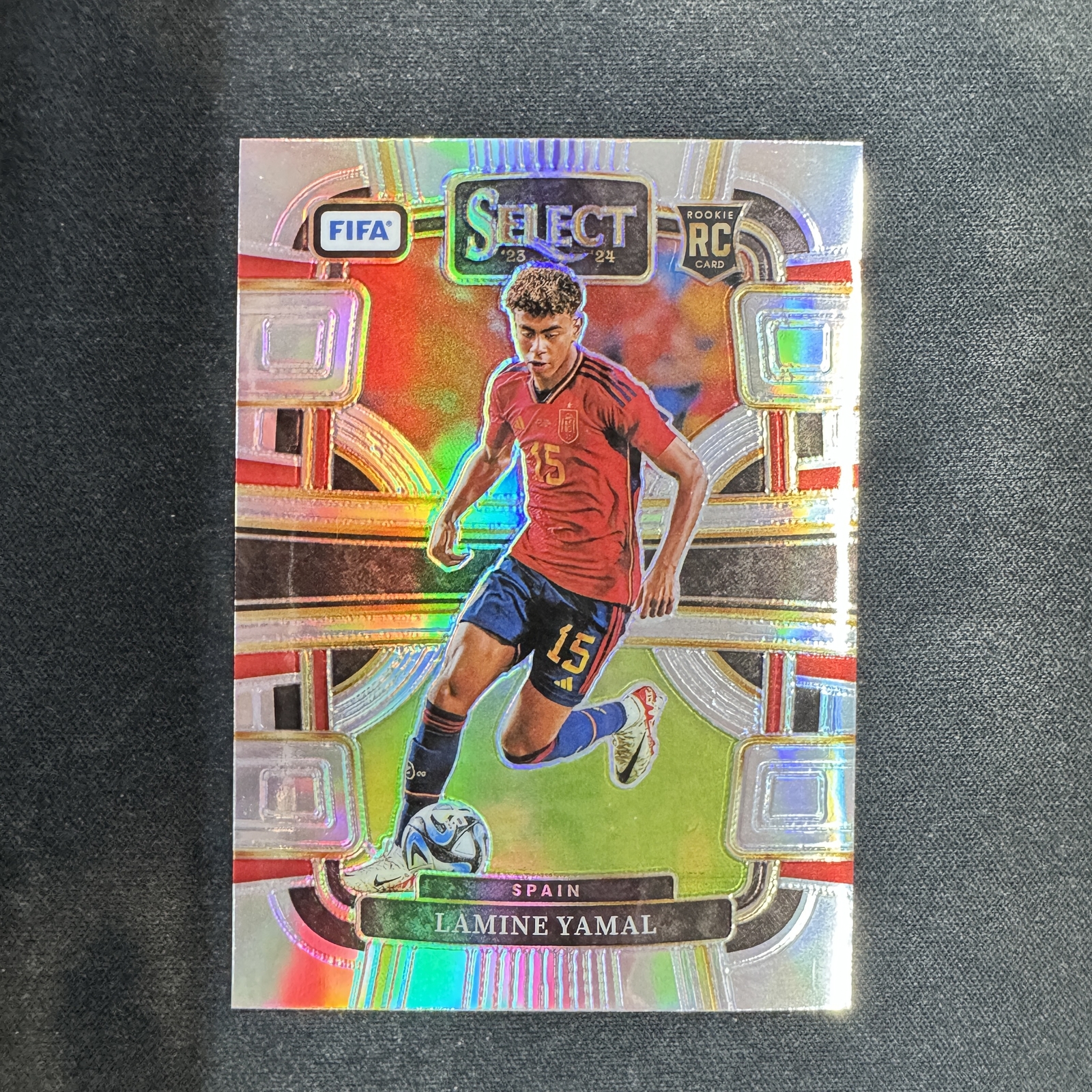 Lamine Yamal 2023-24 Panini Select FIFA Silver Prizm RC Rookie Spain -vi