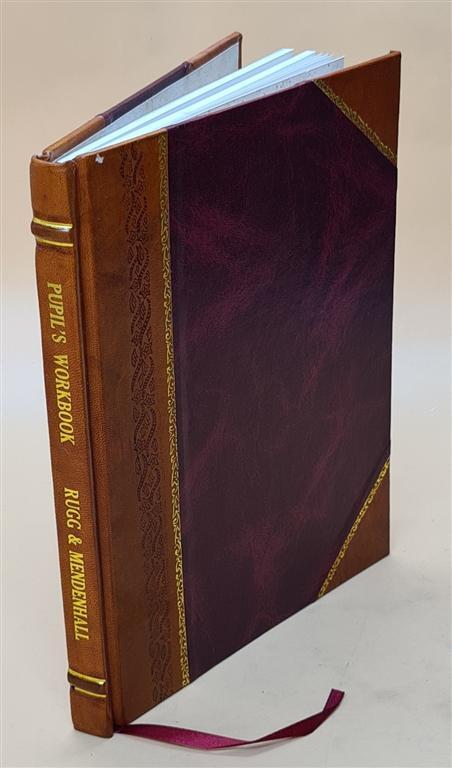 Ancient Civilizations Pupil Workbook Leather Bound Edition